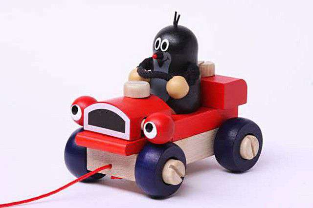Der kleine Maulwurf mit Kulleraugen-Auto