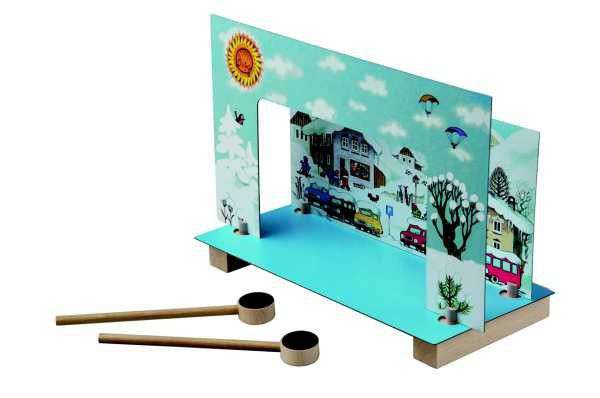 Magnetisches Theater mit dem kleinen Maulwurf