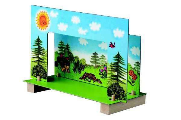 Magnetisches Theater mit dem kleinen Maulwurf