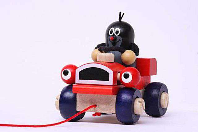 Der kleine Maulwurf mit Kulleraugen-Auto